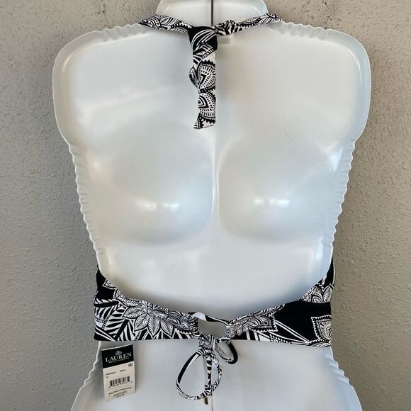 NWT Lauren Ralph Lauren Bikini Top Size 14 - Picture 2 of 3